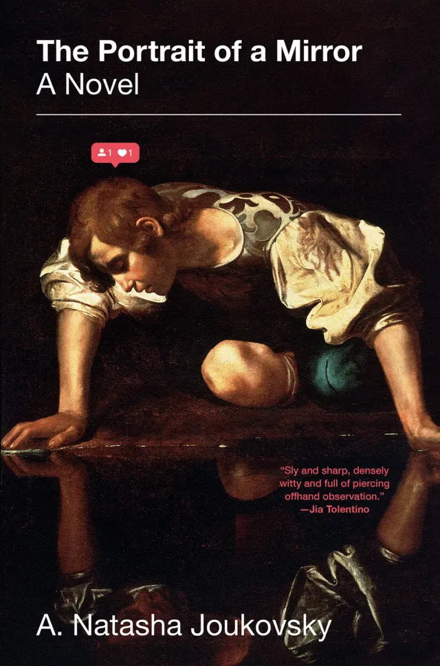 A. Natasha Joukovsky The Portrait of a Mirror pocketbok roman