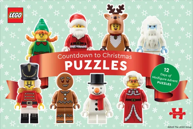 LEGO Countdown to Christmas puslespill adventskalender 12 luker