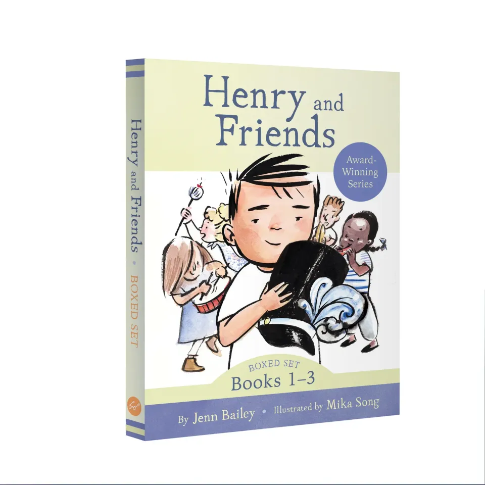 Chronicle Books Henry and Friends bokserie pocket 3 stk 6-9