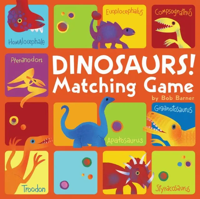 Abrams Dinosaurs Matching Game memoryspill 72 kort