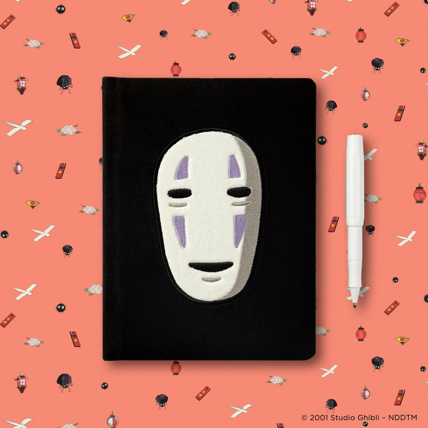Studio Ghibli Spirited Away No Face plysjdagbok linjert