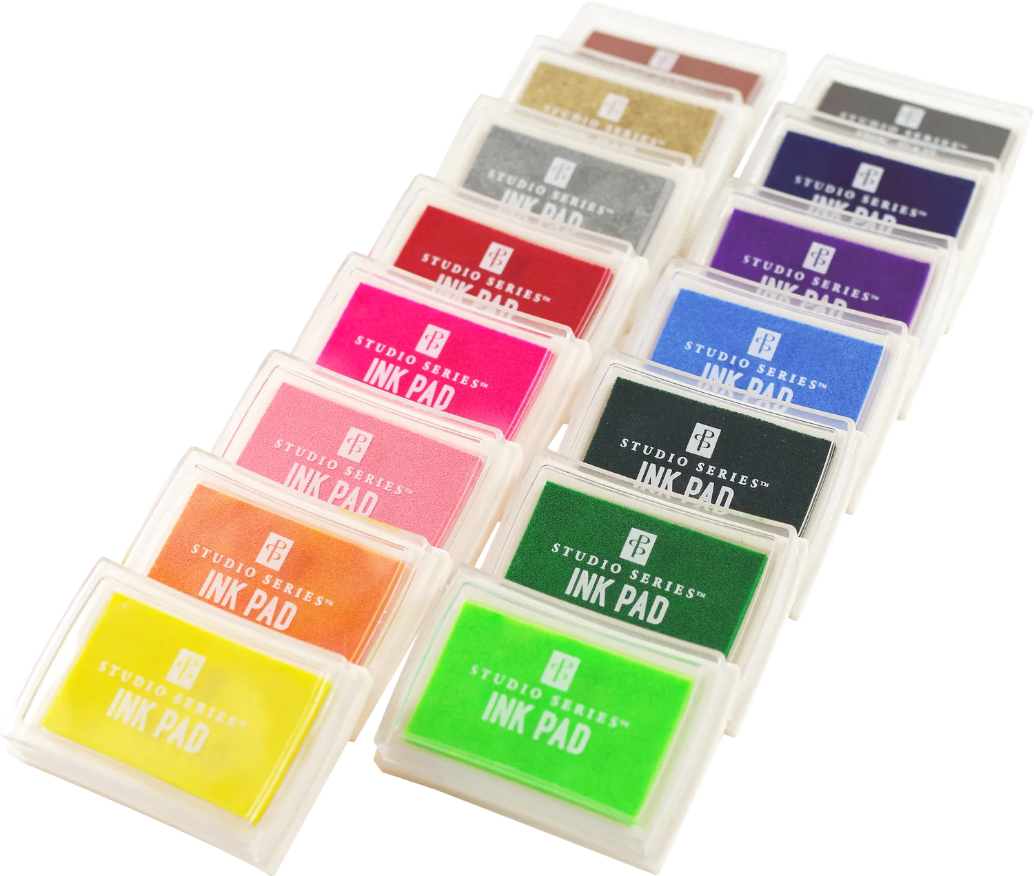 Peter Pauper Press Studio Series stempelputesett 15 farger dye