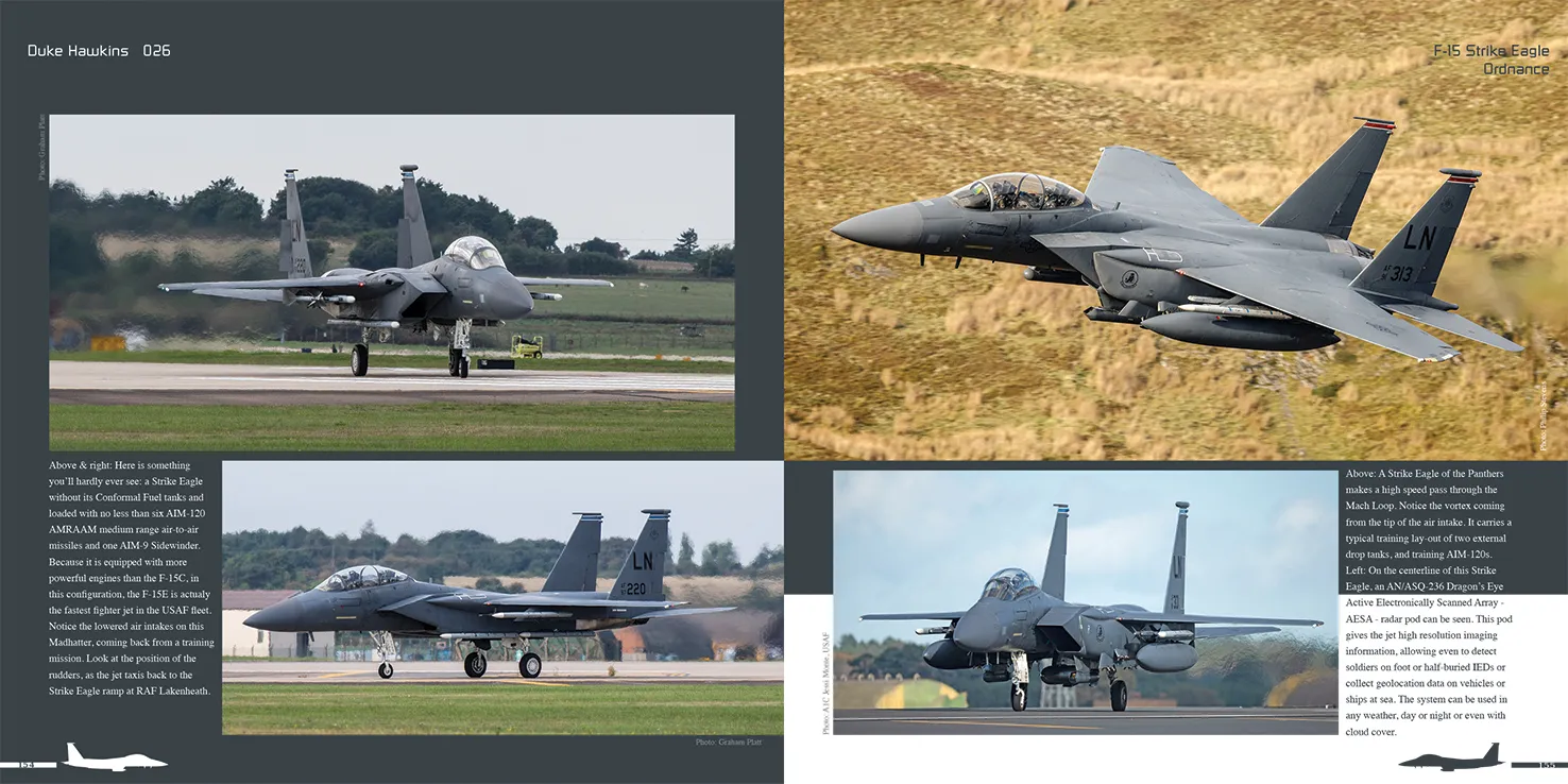 Duke Hawkins Boeing F-15 Strike Eagle bok E/K/SG