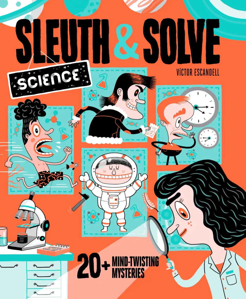 Chronicle Books Sleuth & Solve Science bok innbundet STEM