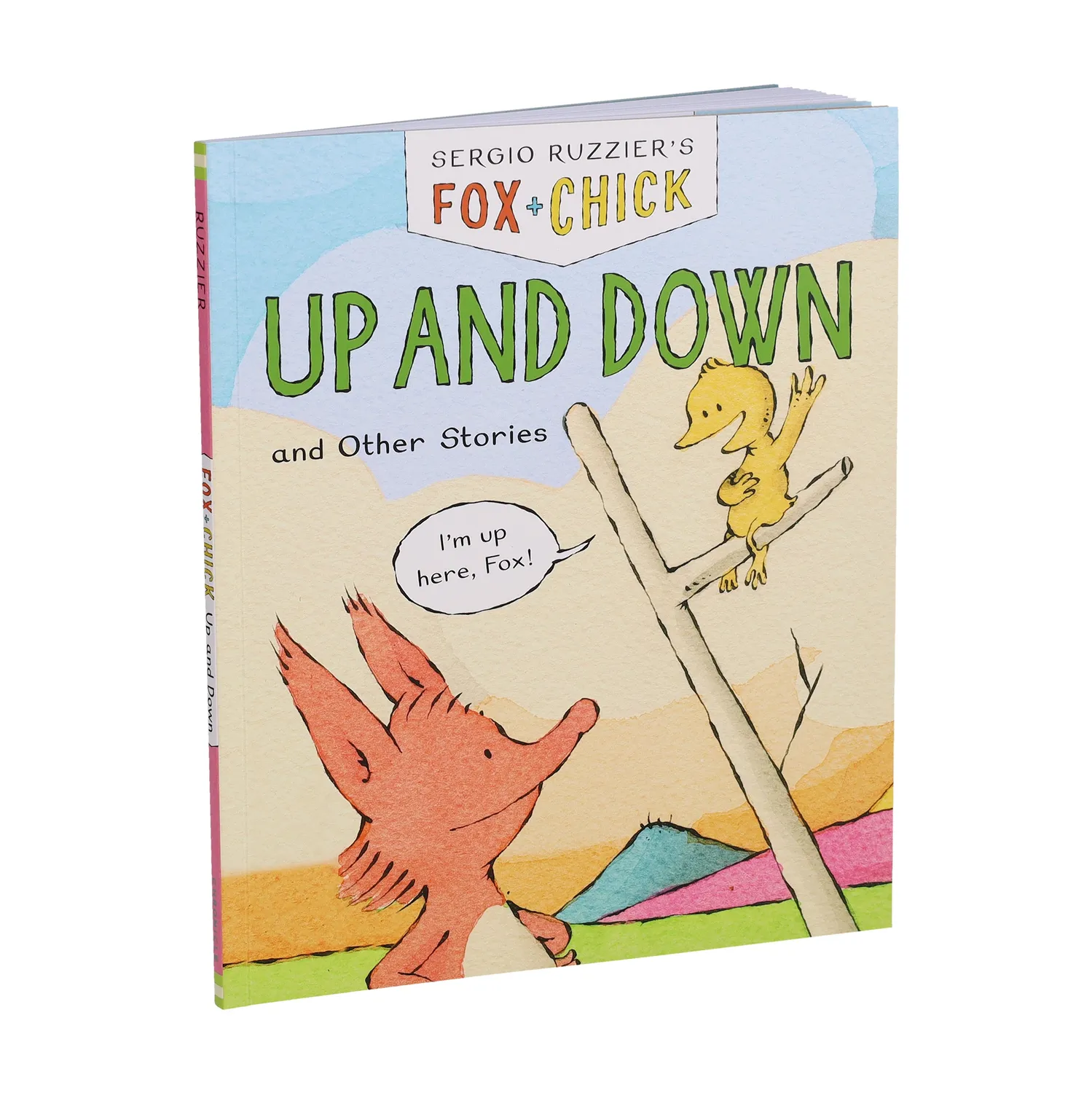 Fox & Chick Up and Down lesebok pocket 5-8 år