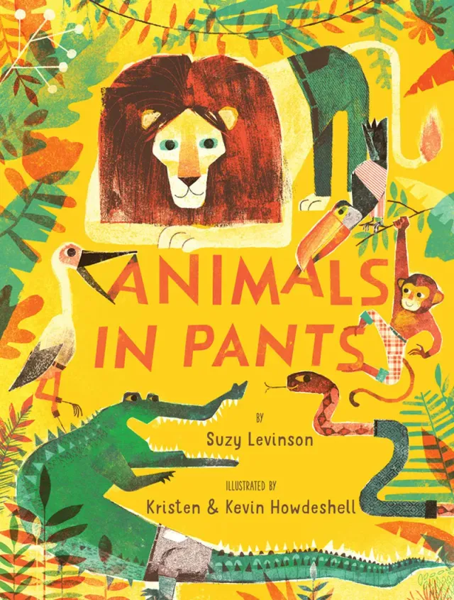 Cameron Kids Animals in Pants bildebok innbundet rim