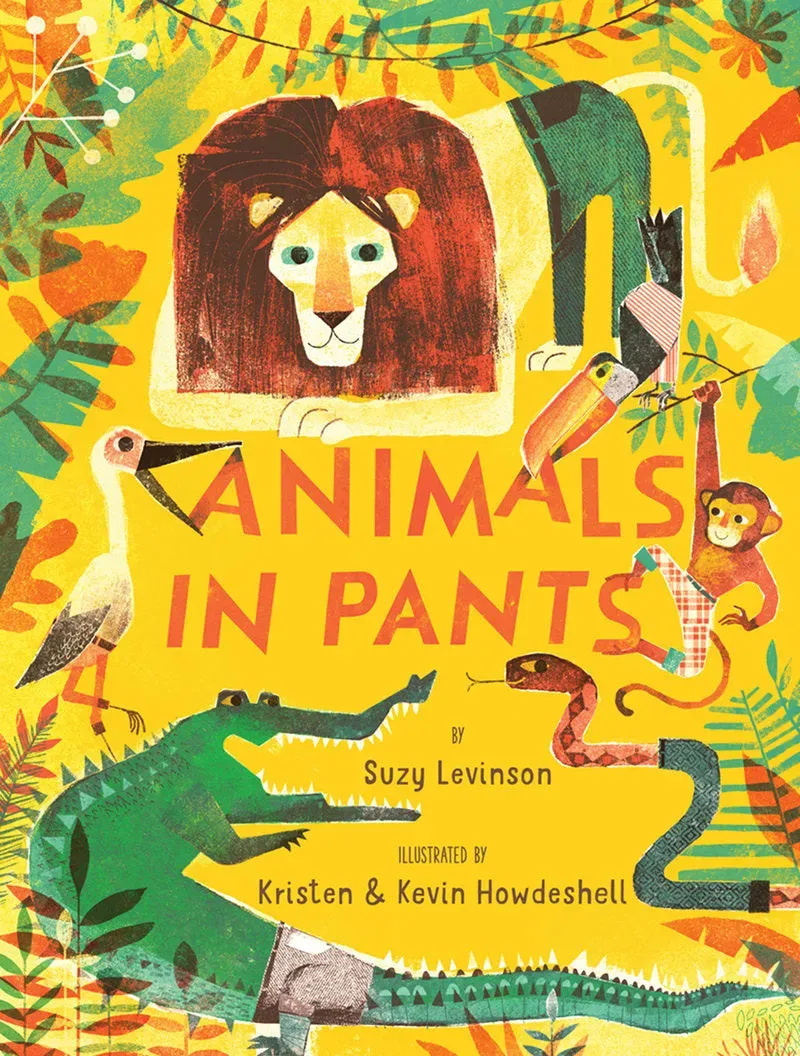 Abrams Animals in Pants barnebok innbundet rim 5-7 år
