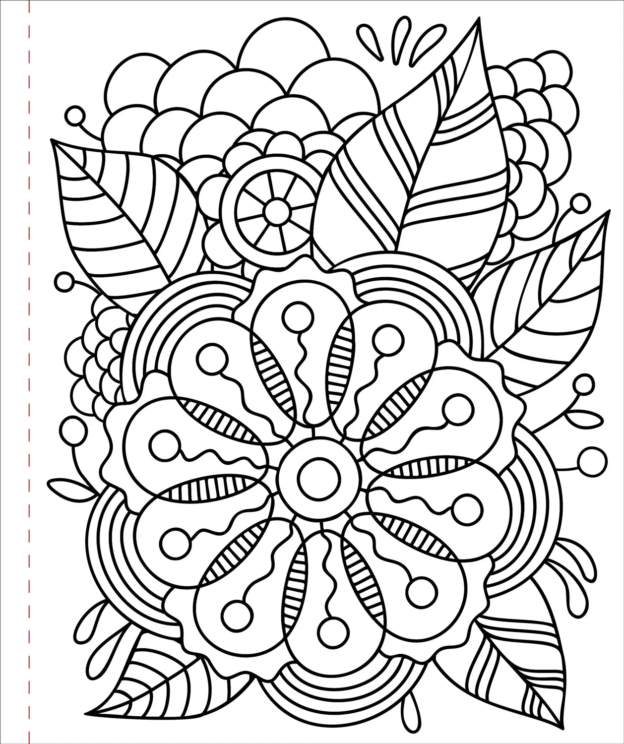 Peter Pauper Press Color Me Calm fargeleggingsbok stor skrift