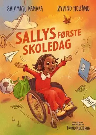 Bokia Sallys første skoledag billedbok som ny