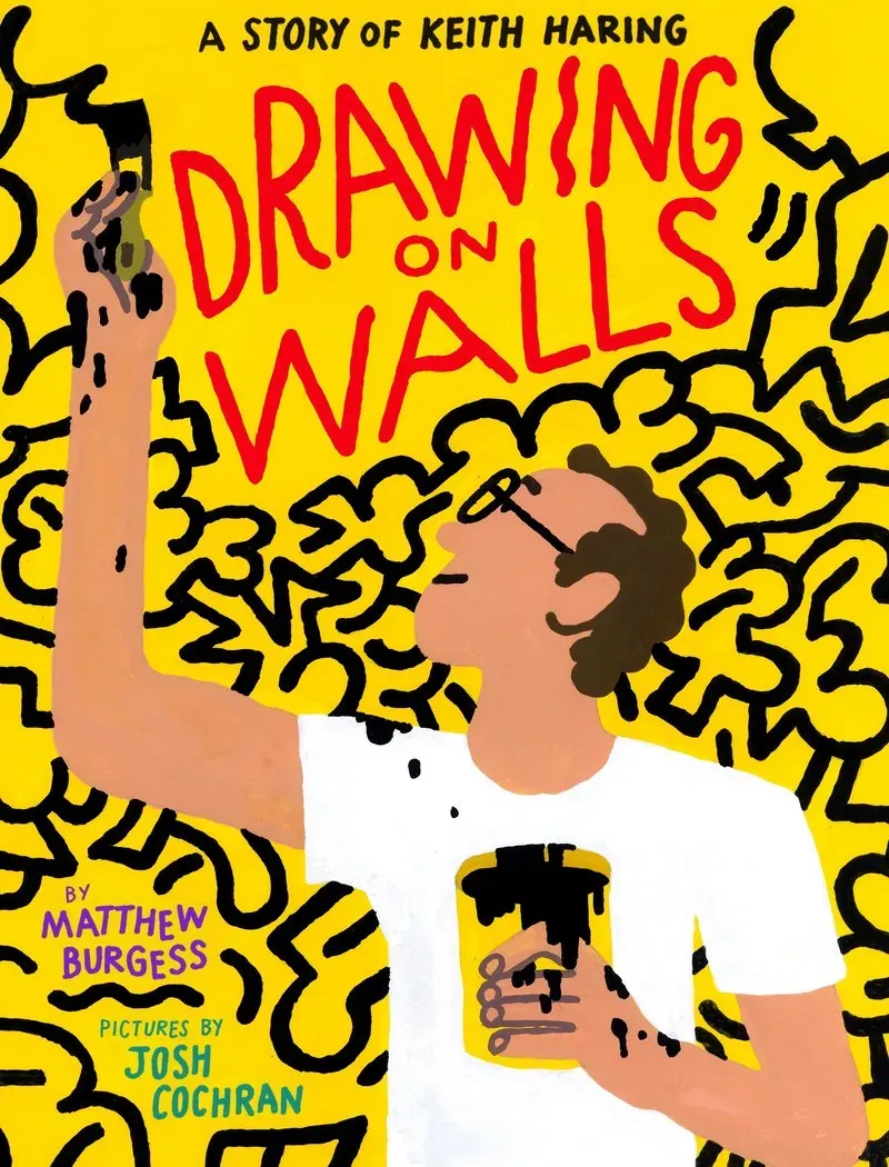 Abrams and Chronicle Drawing on Walls barnebok kunst