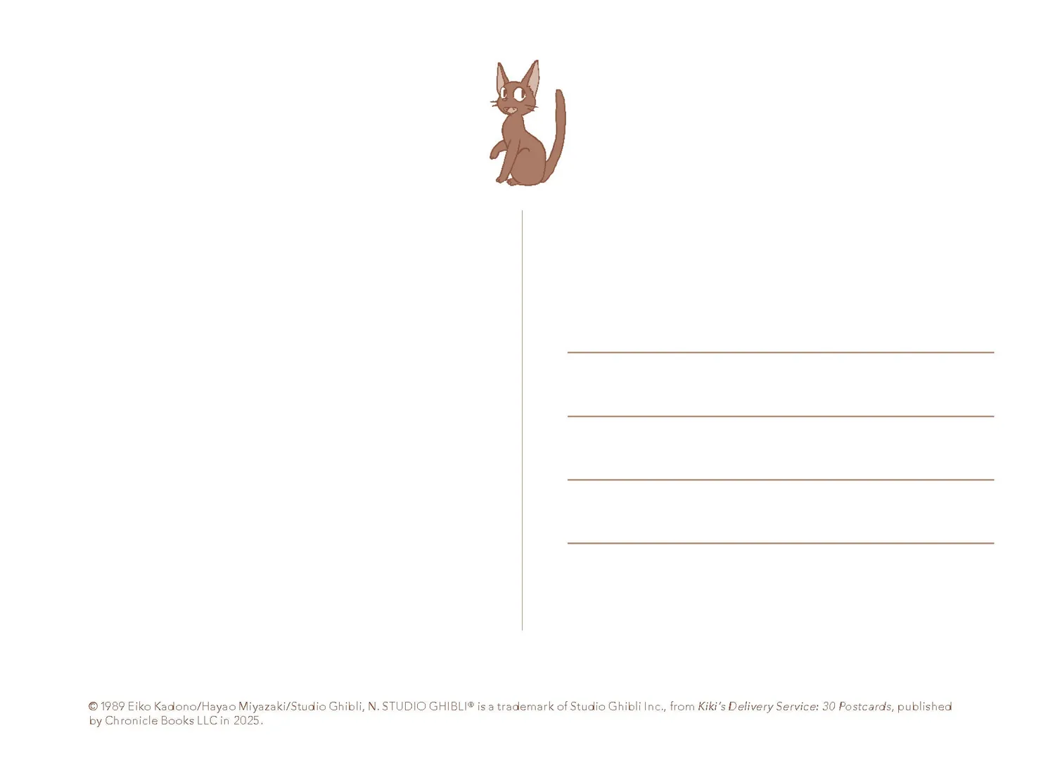 Studio Ghibli Kiki's Delivery Service postkort 30 stk