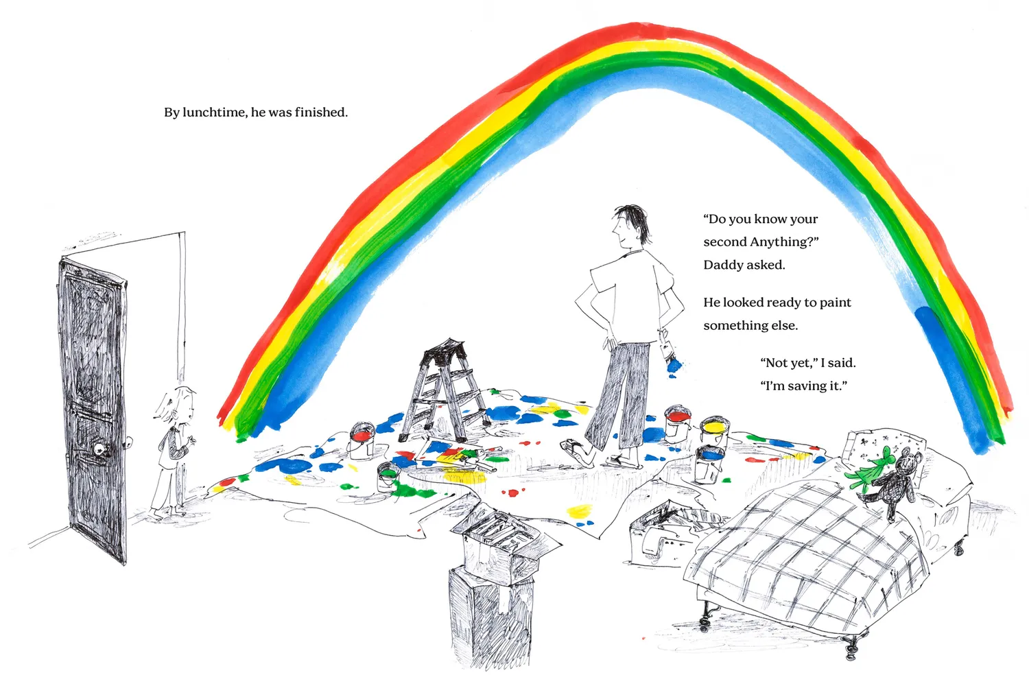 Anything bildebok innbundet av Rebecca Stead