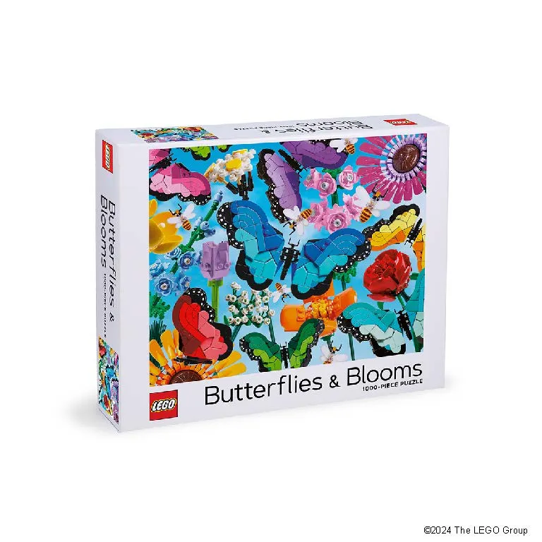 LEGO Butterflies & Blooms puslespill 1000 brikker blomster