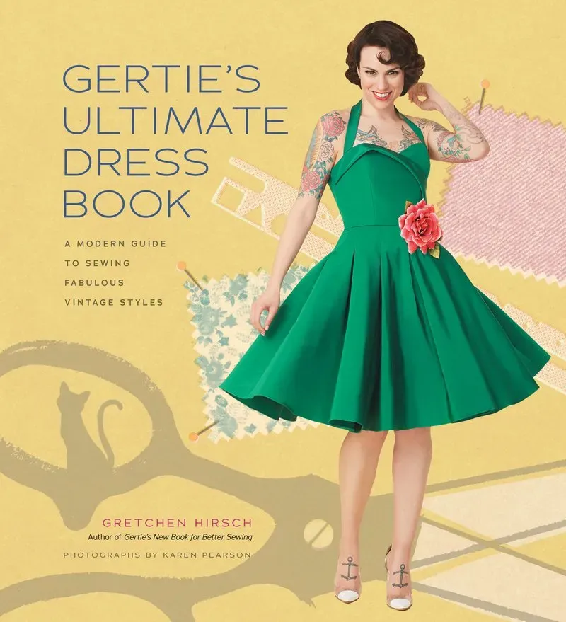 Gertie Ultimate Dress Book sybok vintagekjoler innbundet