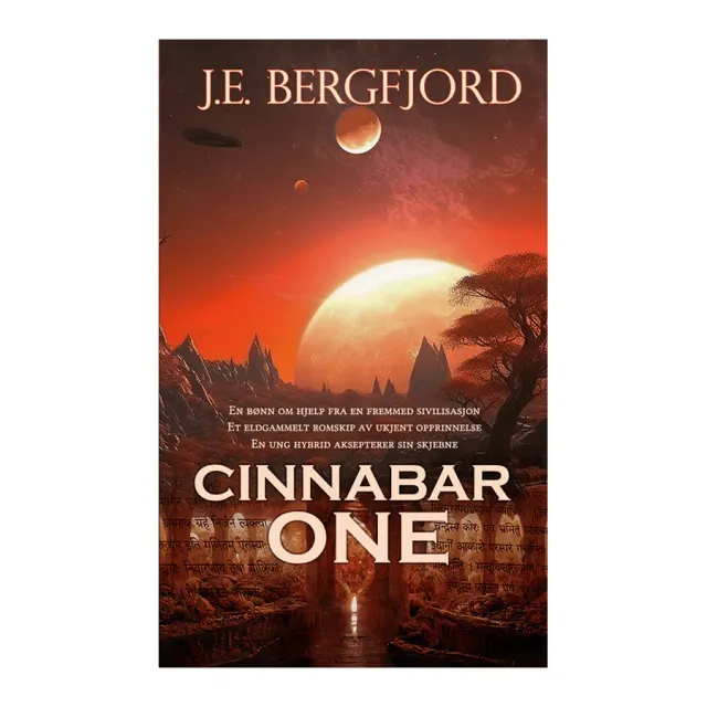 Kaleri Forlag Cinnabar One innbundet bok 454 sider