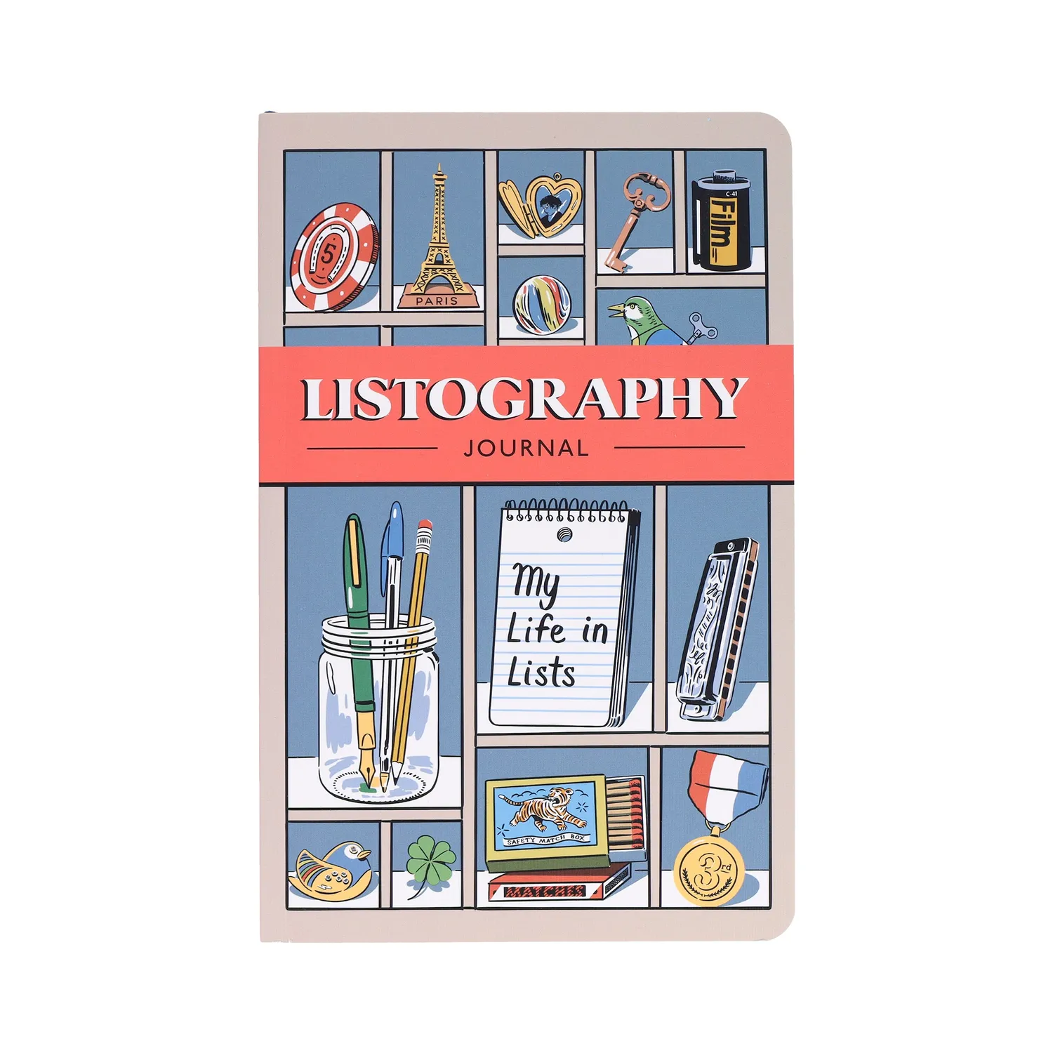 Listography Journal oppdatert dagbok med lister