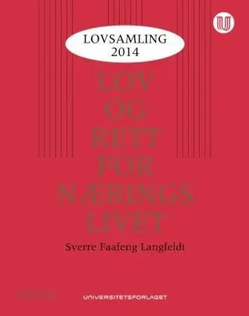 Bokia Lov og rett for næringslivet lovsamling innbundet