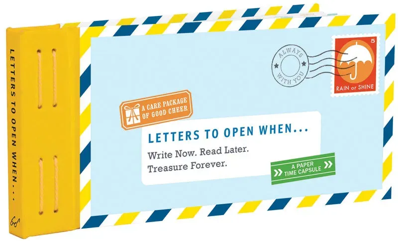 Abrams & Chronicle Books Letters to Open When brevpakke gave
