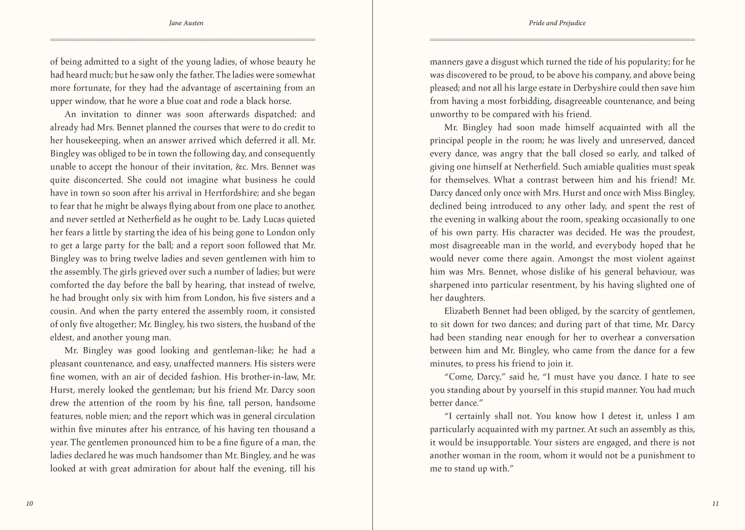Peter Pauper Press Pride and Prejudice innbundet gaveutgave