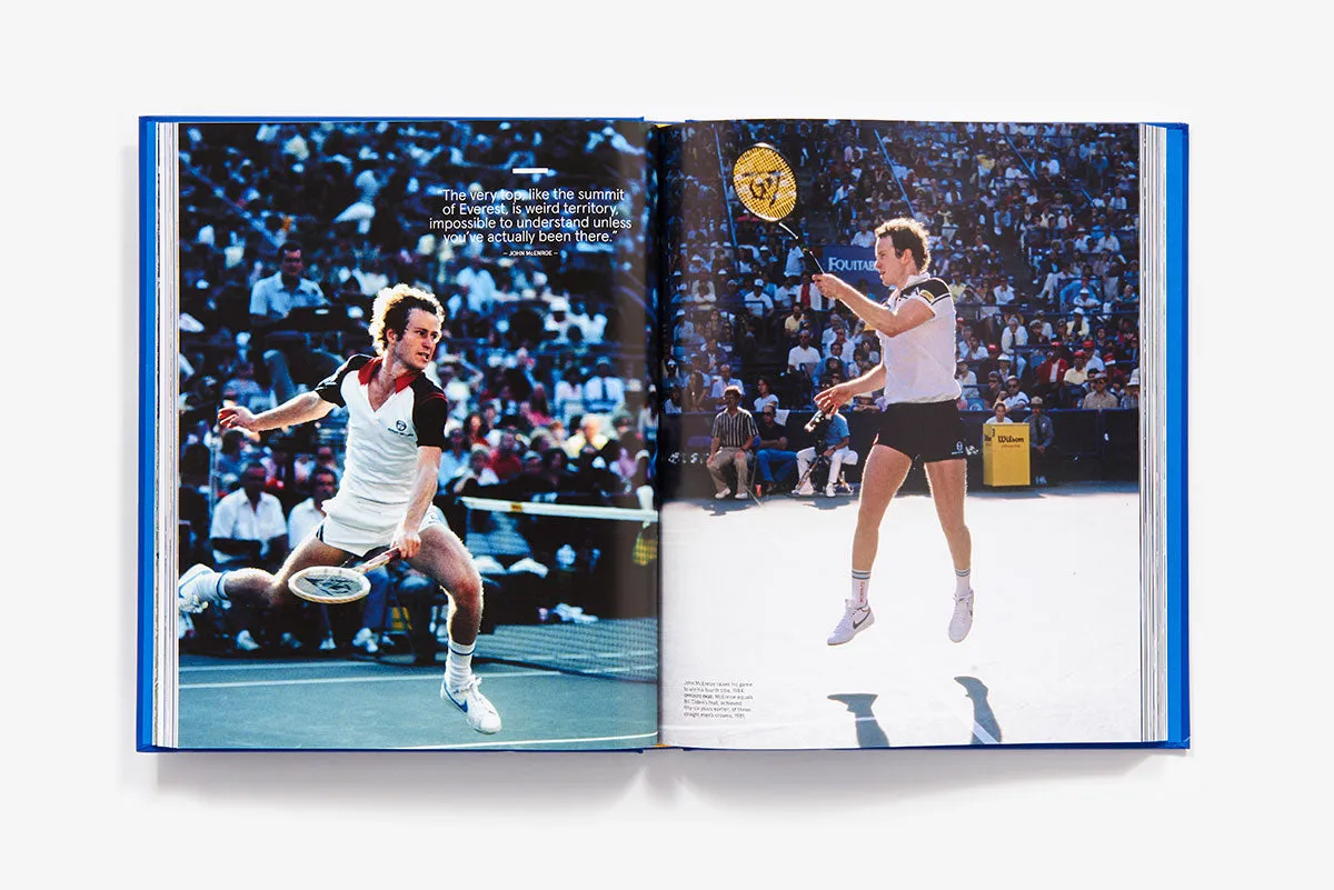 Abrams US Open 50 Years innbundet tennisbok jubileumsutgave