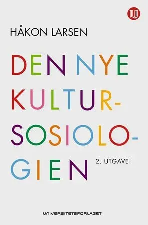 Bokia Den nye kultursosiologien bok heftet slitt norsk
