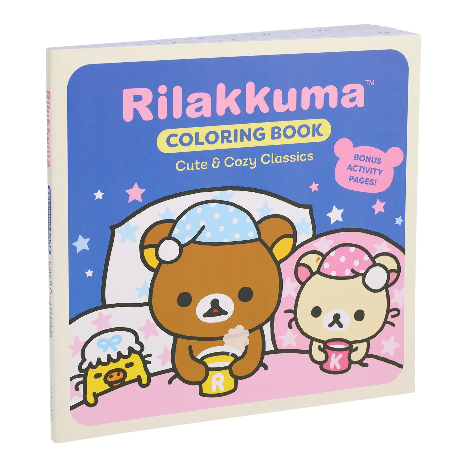 Rilakkuma Cute Cozy Classics fargeleggingsbok pocket