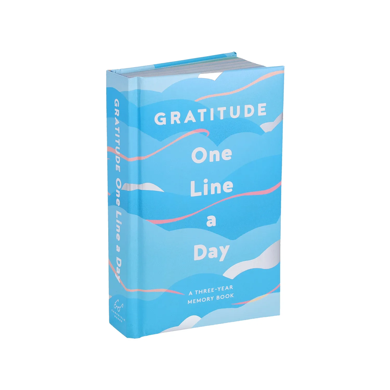 Abrams and Chronicle Gratitude One Line a Day dagbok treårs