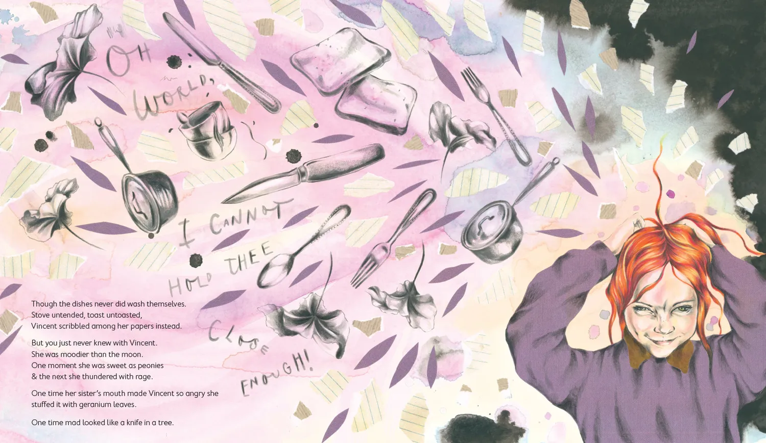 Abrams and Chronicle Starflower bildebok innbundet poesi