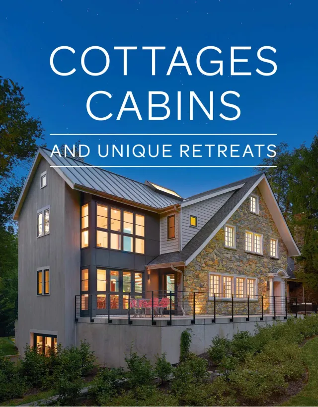 Abrams Cottages, Cabins, and Unique Retreats bok pocket små hus