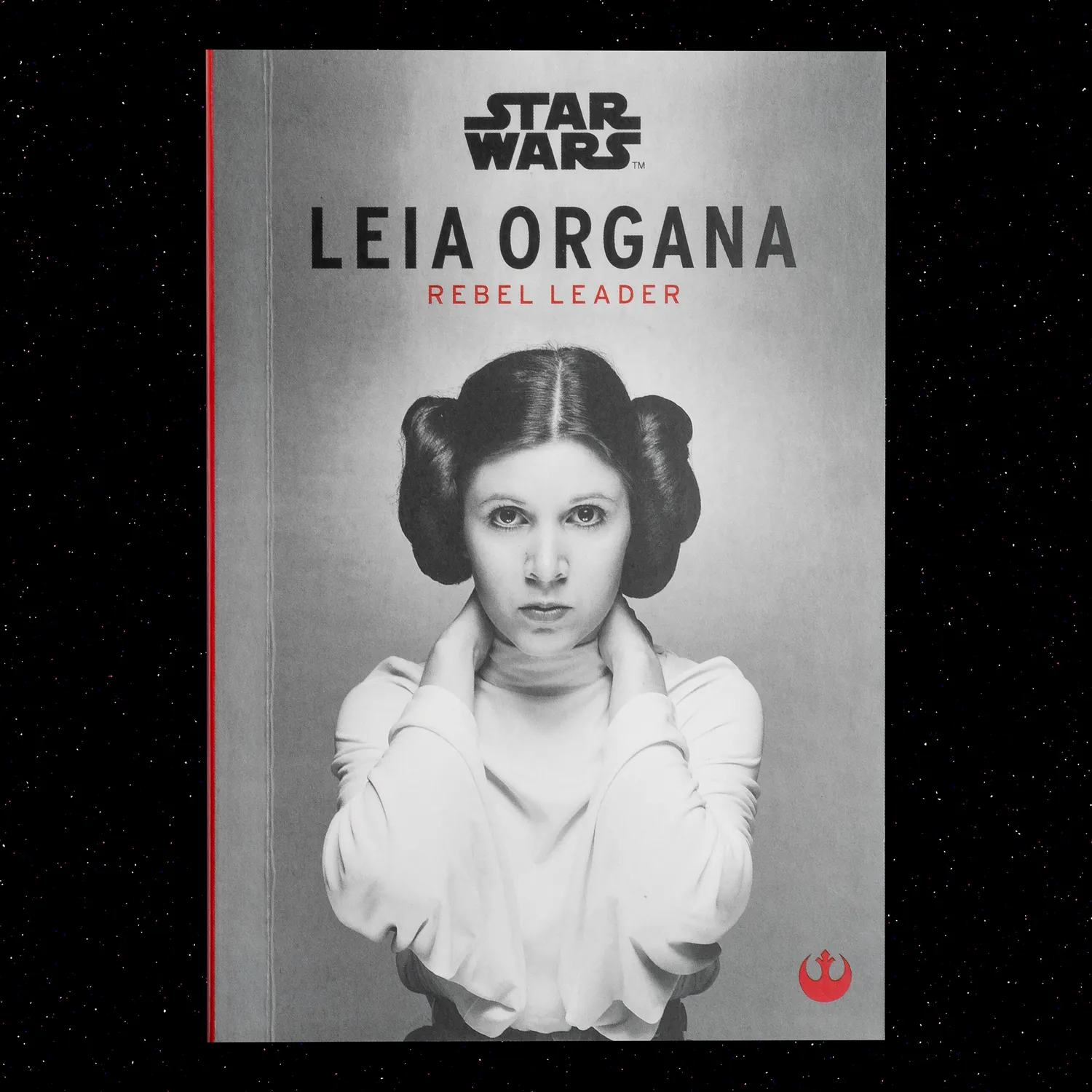 Abrams Star Wars Leia Organa figur med bok Rebel Leader