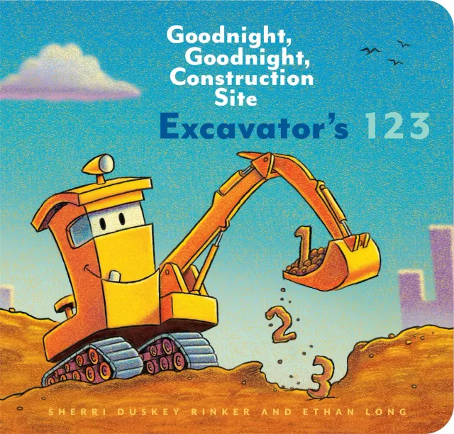 Abrams and Chronicle Excavator’s 123 Goodnight Construction Site bok