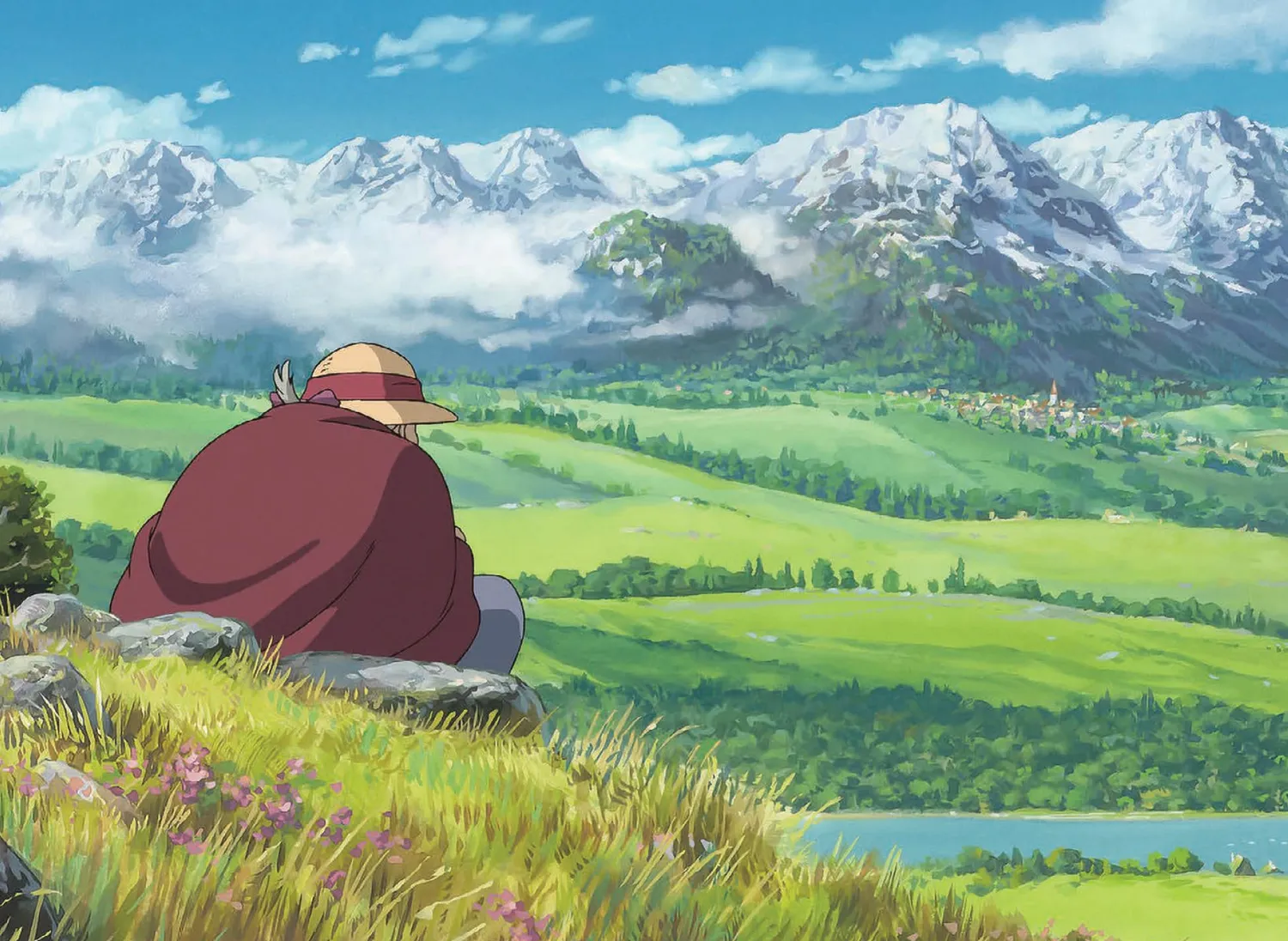 Studio Ghibli Howl's Moving Castle postkortbok 30 kort
