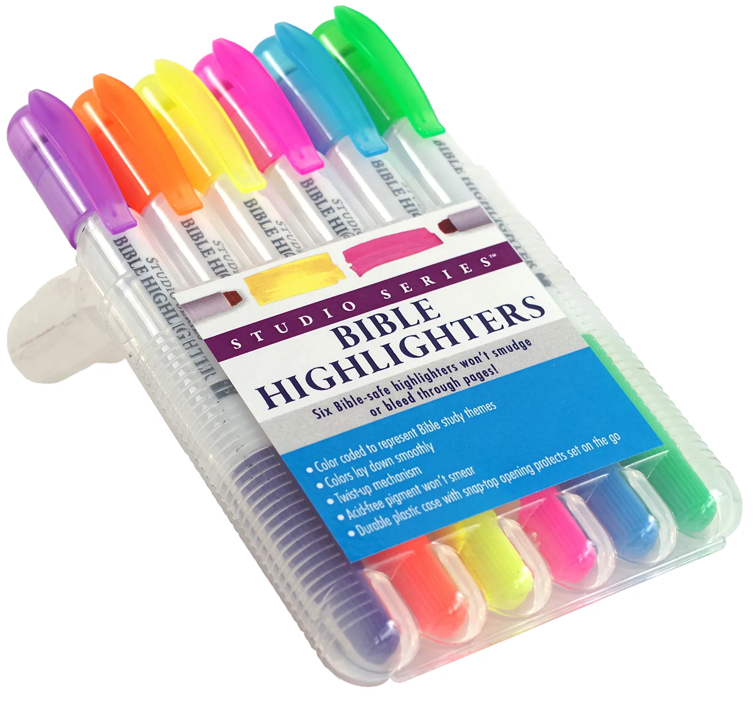 Peter Pauper Press Bible highlighters 6 stk voks