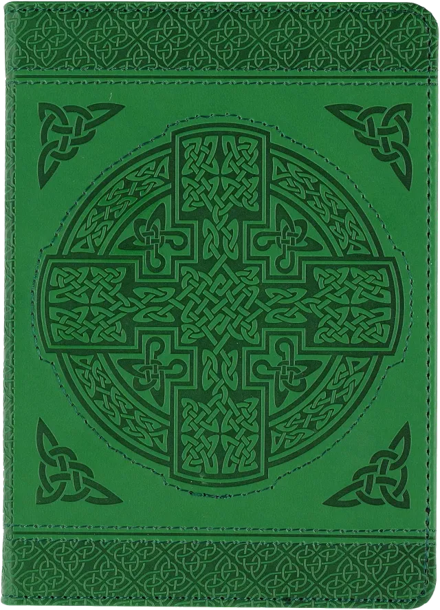 Peter Pauper Press Celtic Artisan journal linjert vegansk skinn