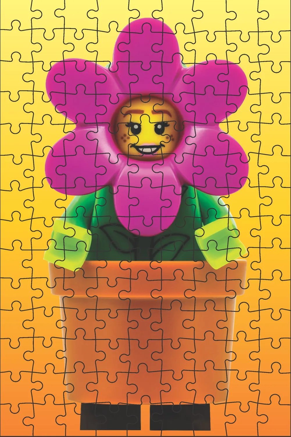 LEGO Mystery Minifigure Red Edition puslespill rød utgave