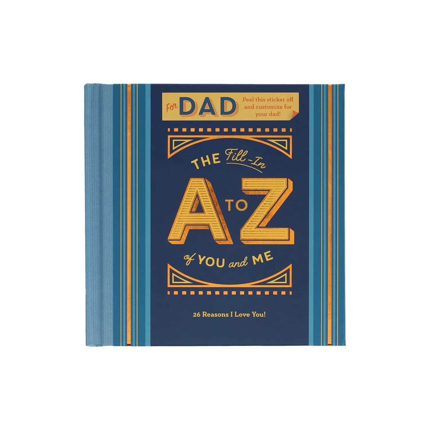 Fill-in A to Z of You and Me pappa gavebok innbundet