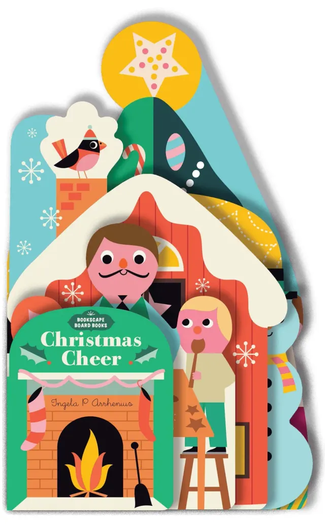 Chronicle Bookscape Christmas Cheer pappbok julebok