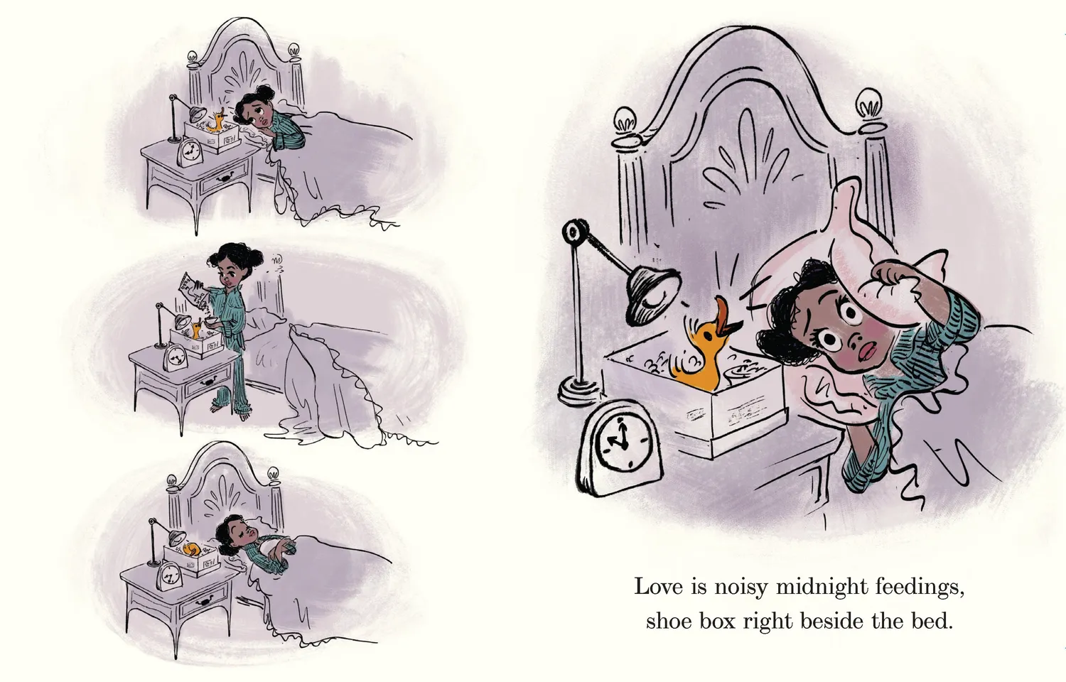 Abrams Chronicle Books Love Is pekebok board book småbarn
