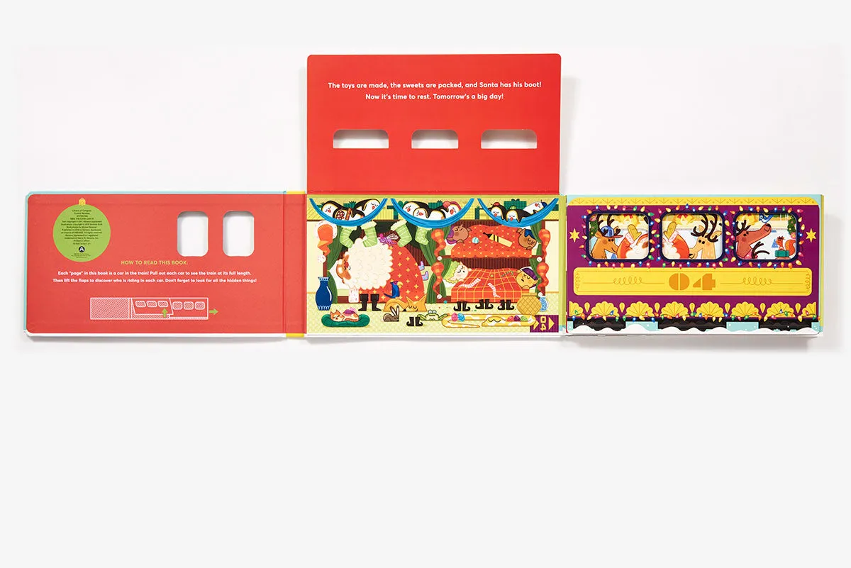 Abrams and Chronicle All Aboard Christmas Train julebok