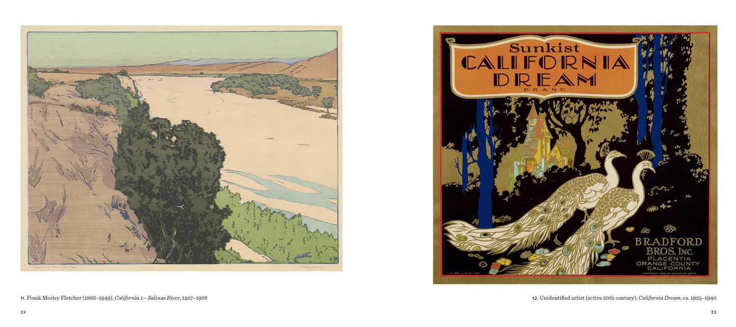 Emma Acker Artistic California innbundet kunstbok gullstaten