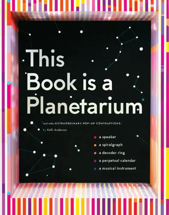 Chronicle Books This Book Is a Planetarium pop-up bok innbundet interaktiv
