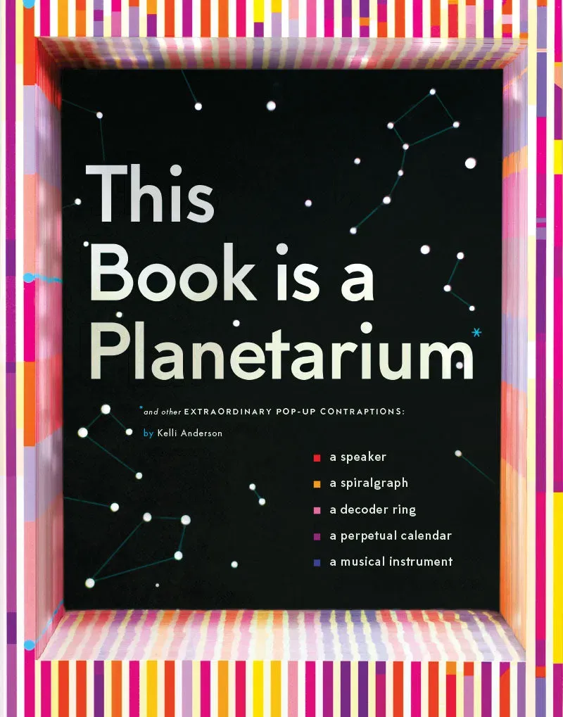 Chronicle Books This Book Is a Planetarium pop-up bok innbundet interaktiv