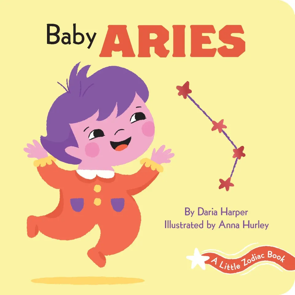 Little Zodiac Baby Aries tavlebok 0-3 år