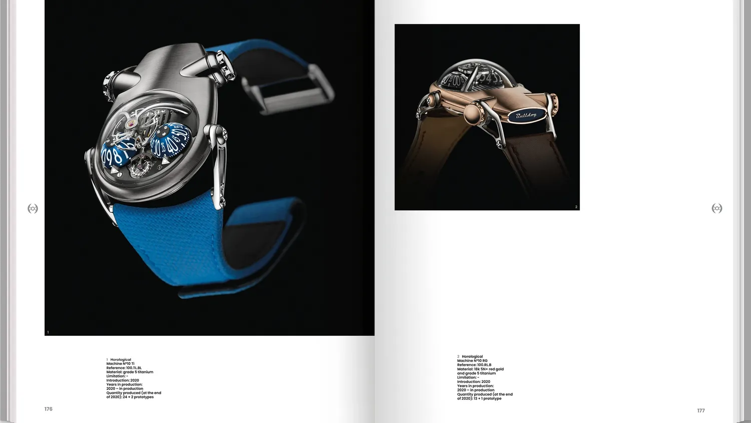 MB&F The First Fifteen Years bok innbundet klokker