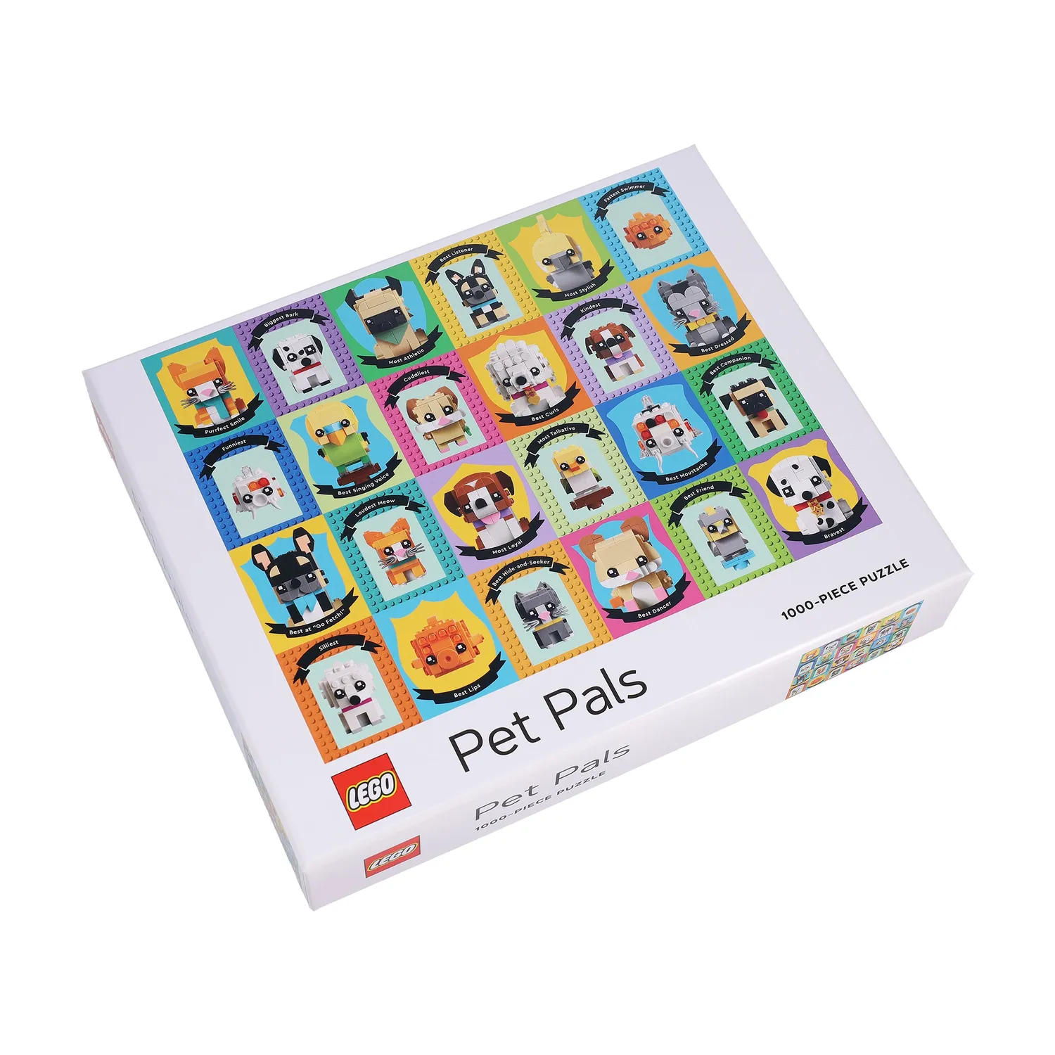 Abrams & Chronicle Books LEGO Pet Pals puslespill 1000 brikker