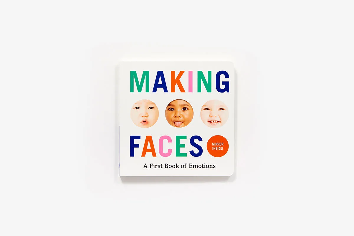 Abrams & Chronicle Books Making Faces pappbok følelser