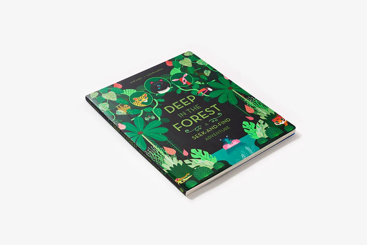 Deep in the Forest peke- og myldrebok board book