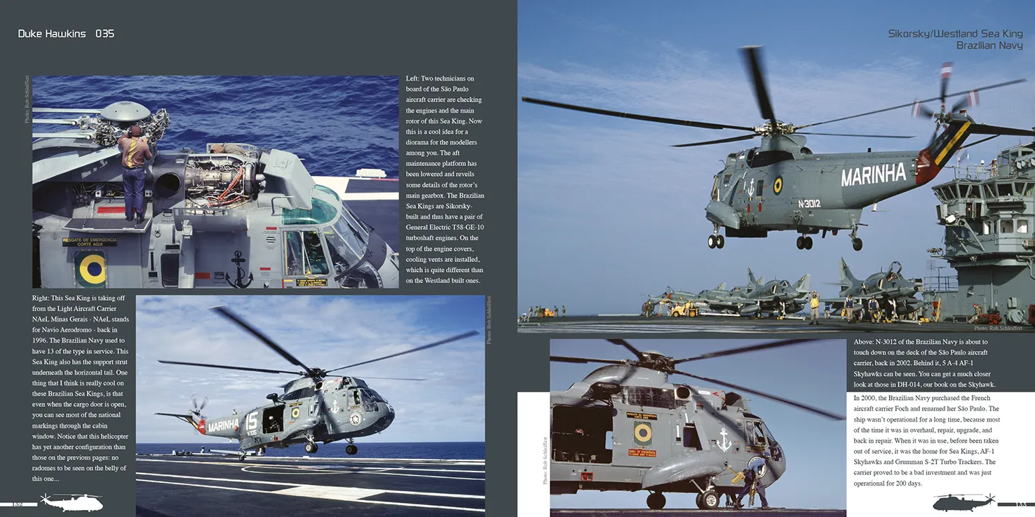 Duke Hawkins Sikorsky Westland Sea King bok 180 sider