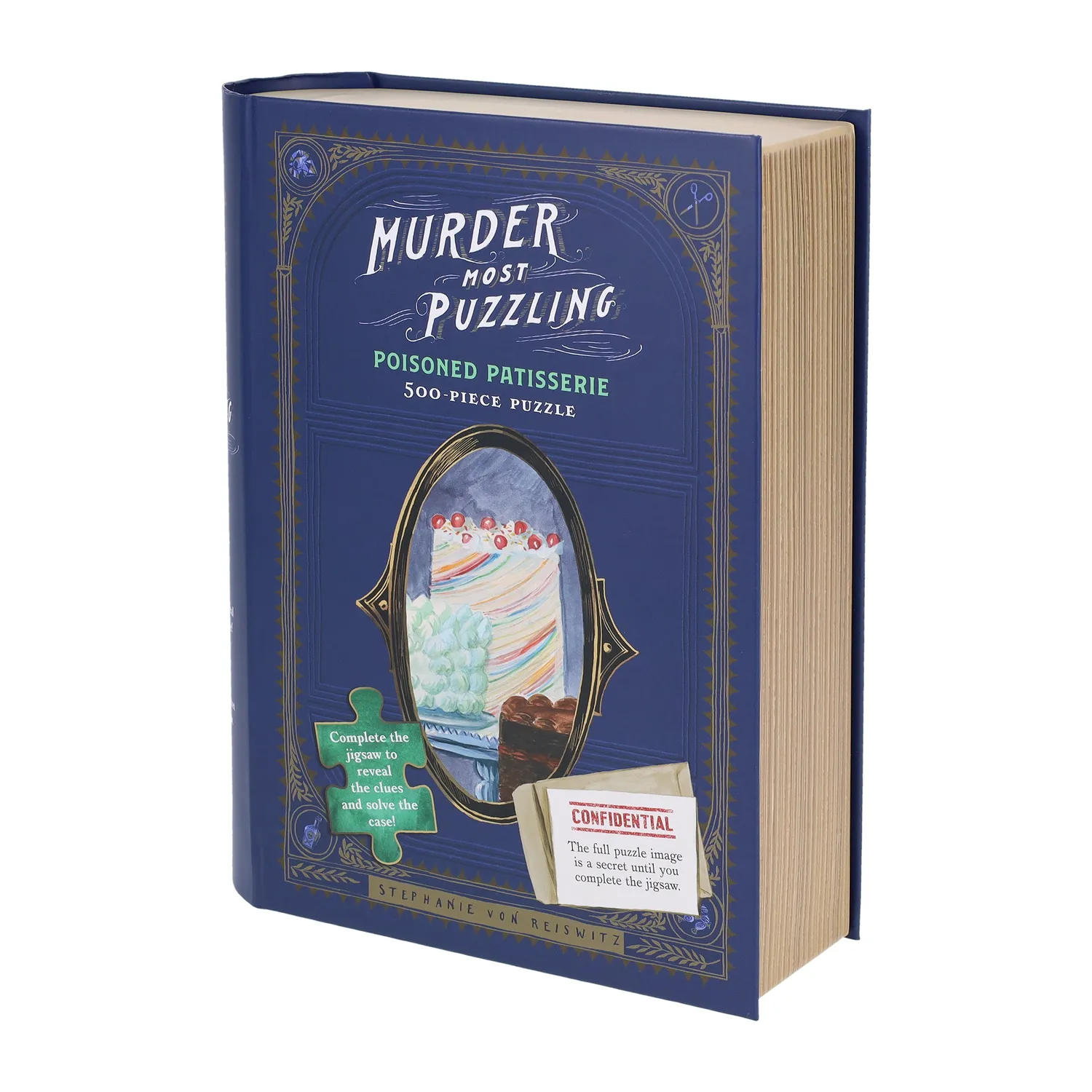 Chronicle Books Murder Most Puzzling Poisoned Patisserie puslespill 500