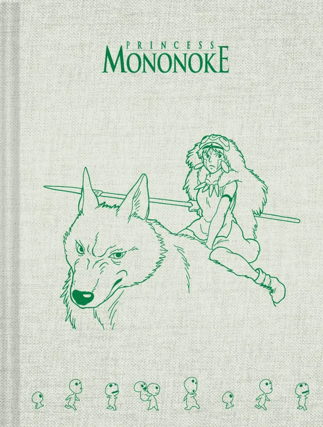Studio Ghibli Princess Mononoke notatbok innbundet linjert